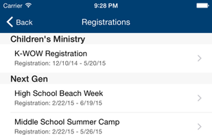 TouchPoint screenshot 1