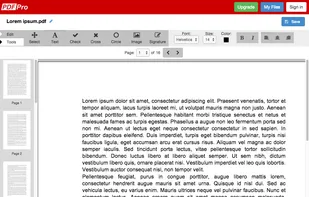 Online PDF editor