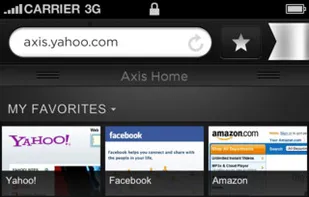 Yahoo! Axis screenshot 3
