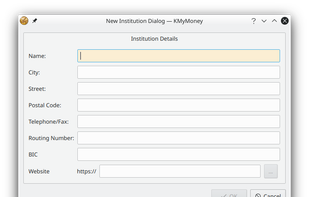 KMyMoney screenshot 3