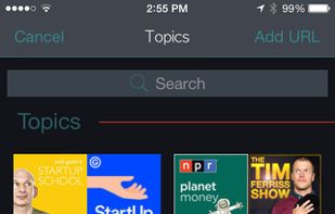 Podbean screenshot 1