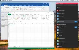 Run PC Office apps and extensions on Mac