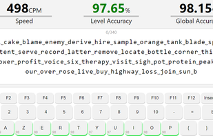 Typing Coach screenshot 1