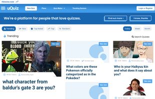 uQuiz screenshot 1