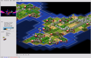 FreeCiv screenshot 1