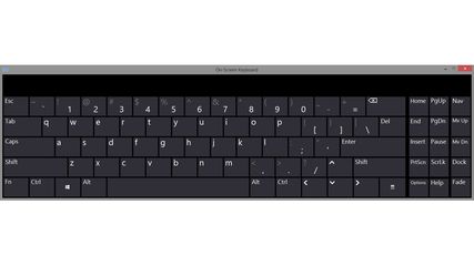 On-Screen Keyboard Portable screenshot 1