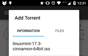 CatTorrent screenshot 1