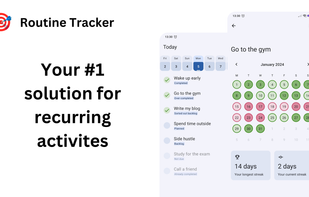 Routine Tracker screenshot 1