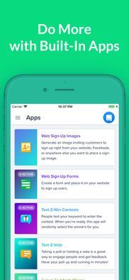SimpleTexting screenshot 2