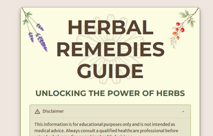 Herbal Remedies Guide screenshot 1