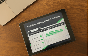 Track your vending machines on tablet or phone.