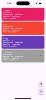 OpenHIIT screenshot 1
