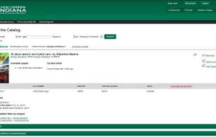 Searching the catalog.