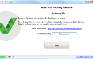 Home NAS Recovery screenshot 1