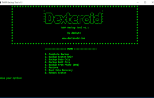 TWRP Backup &amp; Restore Tool screenshot 1