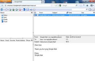 Simple Mail screenshot 1