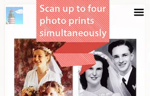 Scan photos: Pic Scanner lets you scan 4 old photos at a time