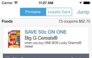 Coupons.com screenshot 1