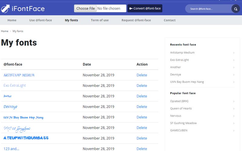 fontface Generator Alternatives and Similar Sites & Apps AlternativeTo