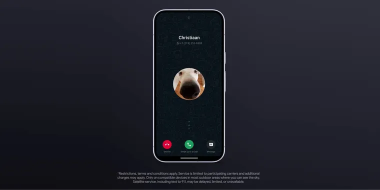 Pixel devices to support WhatsApp satellite calls from August 28 image