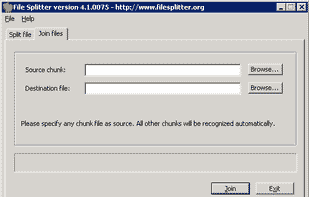 Free File Splitter screenshot 1