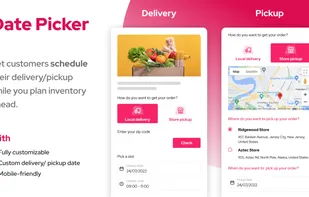 DingDoong: An ultimate delivery and pickup planning solution with a date picker on your store

