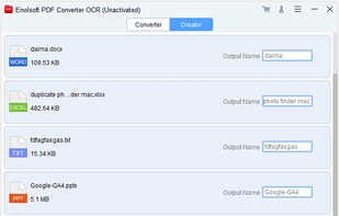 Enolsoft PDF Converter OCR screenshot 2