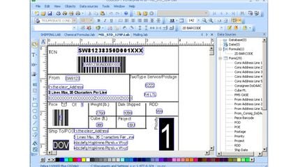 CodeSoft Labeling Software screenshot 1