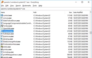 Locate files and folders by name instantly.