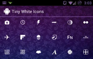 Tiny White Icon Pack screenshot 2