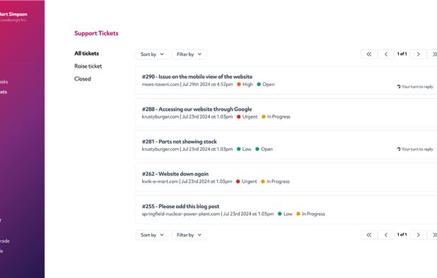 Glow: WordPress Management Tool screenshot 1