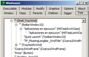 WinDowse screenshot 1