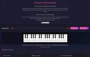 Chord Progression Generator and Piano