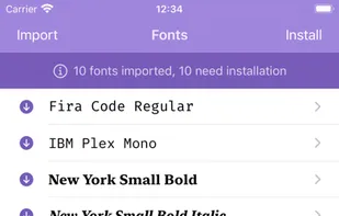 Fontcase - Manage Your Type screenshot 1