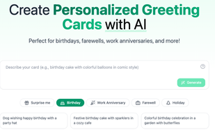 AI Group Cards screenshot 1
