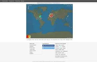 Blitzortung screenshot 1