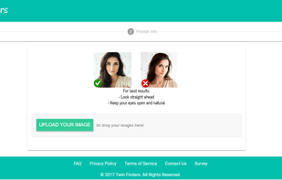 TwinFinders.com screenshot 1