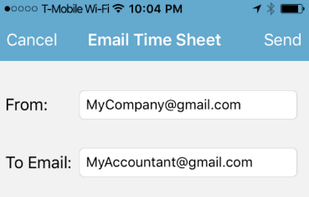 ezClocker screenshot 1