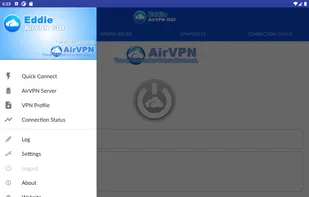 AirVPN screenshot 1