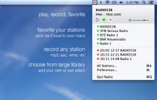 Radio for mac screenshot 1