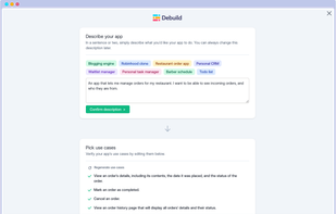 Debuild screenshot 1