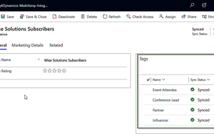 mailchimp email marketing dynamics crm