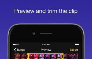 Burstio screenshot 1