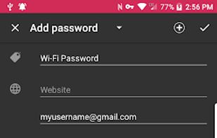 BlackBerry Password Keeper screenshot 3