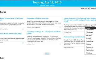 Clean easy-to-read interface