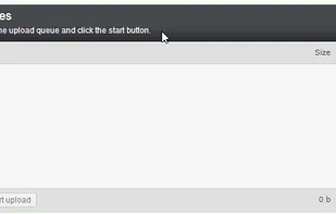 Plupload screenshot 1