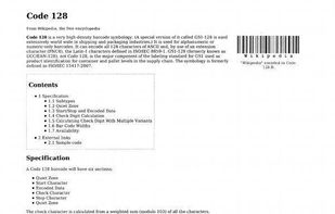 ZBar bar code reader screenshot 1