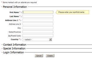 ApPHP DataForm screenshot 3