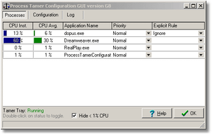 Process Tamer screenshot 1