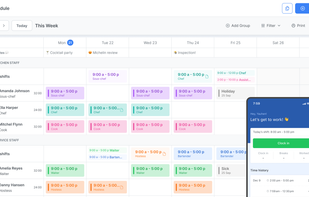 Shifts by Everhour screenshot 1